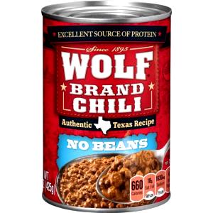 1 cup (248 g) Hot Chili No Beans