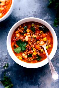 1 cup (252 g) Heart Healthy Minestrone Soup