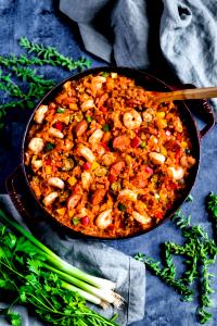 1 cup (38 g) New Orleans Style Jambalaya