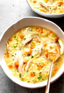 1 cup (4 oz) Lemon Chicken Orzo Soup