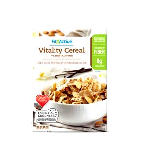 1 cup (40 g) Vitality Cereal Vanilla Almond