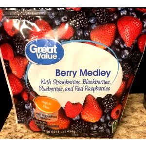 1 cup (5 oz) Mixed Berries