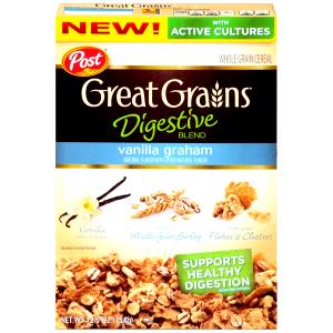 1 cup (53 g) Great Grains Digestive Blend Vanilla Graham