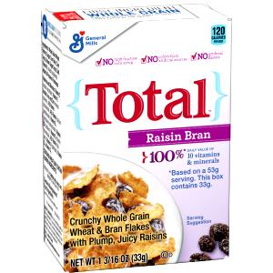 1 cup (53 g) Total Raisin Bran Cereal