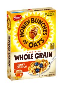 1 cup (56 g) Honey Bunches of Oats Whole Grain Honey Crunch