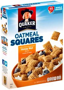 1 cup (56 g) Oatmeal Squares Honey Nut