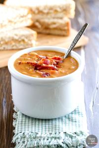 1 Cup (8 Fl Oz) Bean with Bacon Soup (Dry Mix, Dehydrated)