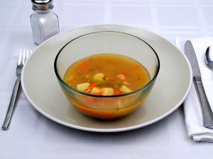 1 Cup (8 Fl Oz) Chicken Vegetable Soup (with Equal Volume Water, Dehydrated)