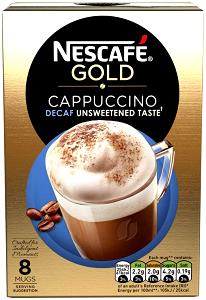 1 Cup (8 Fl Oz) Decaffeinated Cappuccino