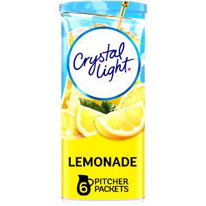 1 Cup (8 Fl Oz) Lemonade Powder (with Aspartame, Low Calorie, with Water)