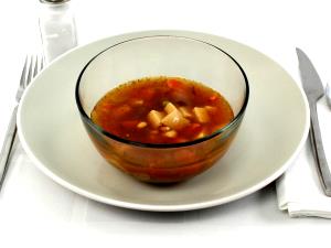 1 Cup (8 Fl Oz) Minestrone Soup (with Equal Volume Water, Canned)