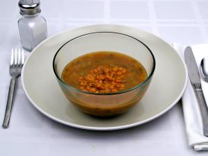 1 Cup (8 Fl Oz) Split Pea with Ham Soup (with Equal Volume Water, Canned)