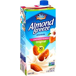 1 cup (8 oz) Almond Breeze Original Unsweetened Non-Dairy Beverage