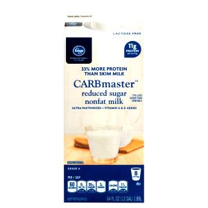 1 cup (8 oz) CARBmaster Nonfat Reduced Sugar Milk