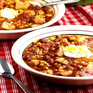 1 cup (8 oz) Chicken Barley Chili