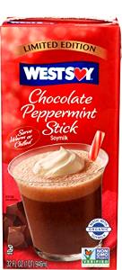 1 cup (8 oz) Chocolate Peppermint Stick Soy Beverage