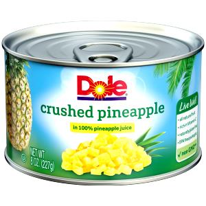 1 cup (8 oz) Pineapple Juice Light