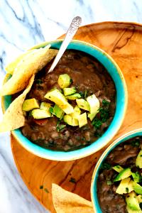 1 cup (8 oz) Spicy Black Bean Soup