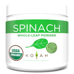 1 cup (81 g) Organic Leaf Spinach