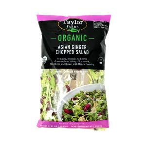 1 cup (85 g) Organic Asian Ginger Chopped Salad (Salad Only)