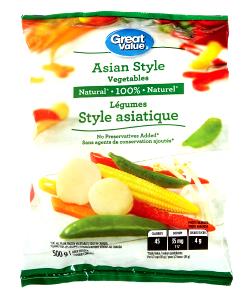 1 cup (85 g) Oriental Style Vegetables