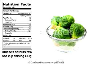 1 cup (88 g) Brussels Sprouts