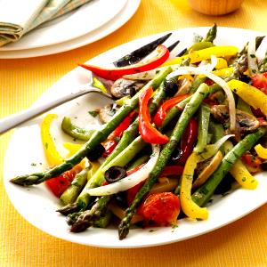 1 cup (91 g) Vegetable Medley with Asparagus