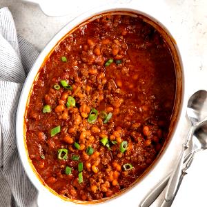 1 Cup Baked Bean W/Ground Beef