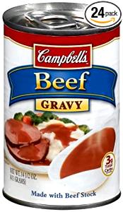 1 Cup Beef Gravy (Canned)