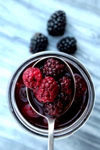 1 Cup Blackberries (Cooked or Canned)