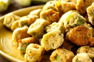 1 cup Breaded Fried Okra