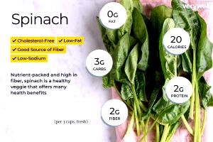 1 Cup, Canned Cooked Spinach (from Canned, Fat Added in Cooking)