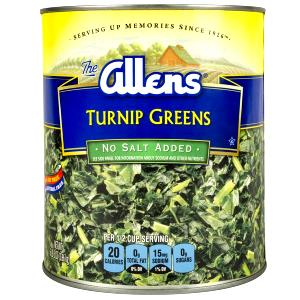 1 Cup, Canned Cooked Turnip Greens (from Canned, Fat Added in Cooking)