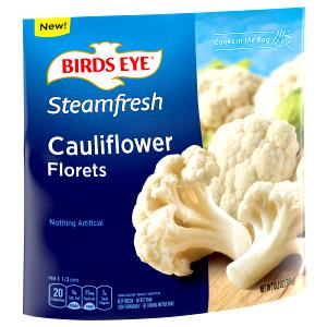 1 Cup Cauliflower Florets, Frozen