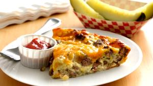 1 Cup Cheeseburger Pie