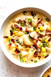 1 Cup Chicken Corn Chowder Soup