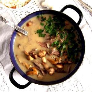 1 Cup Chicken or Turkey Fricassee