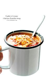 1 Cup Chicken Tortilla Lighten Up Soup