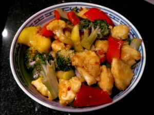 1 cup Chicken with Vegetables