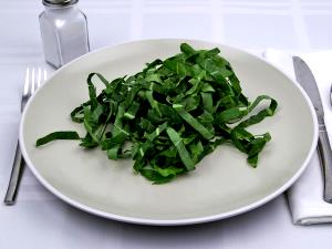 1 Cup, Chopped (36.0 G) Collard, raw