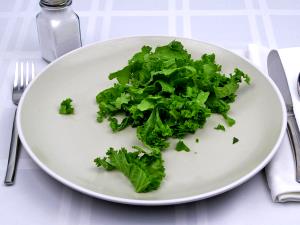 1 Cup Chopped Mustard Greens