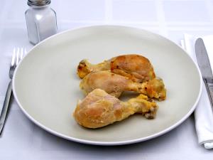 1 Cup Chopped Or Diced Chicken Drumstick Meat (Broilers or Fryers, Roasted, Cooked)