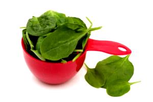 1 cup Chopped Spinach