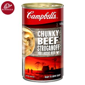 1 Cup Chunky Beef Stroganoff Soup (Canned)