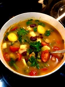 1 Cup Chunky Style Vegetable Soup