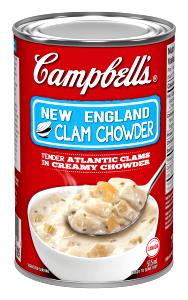 1 Cup Clam Chowder, New England, Rts