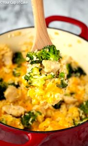 1 cup Complete Meals - Chicken with Cheesy Rice & Broccoli