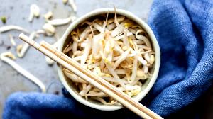 1 Cup Cooked Bean Sprouts (Fat Added in Cooking)