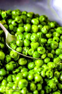 1 Cup Cooked Green Peas (from Frozen, Fat Not Added in Cooking)