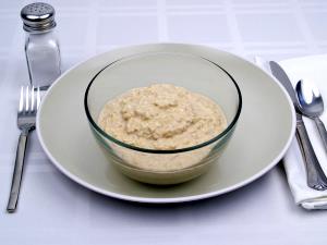 1 Cup Cooked Oats Cereal (Instant, Prepared with Water, Fortified)